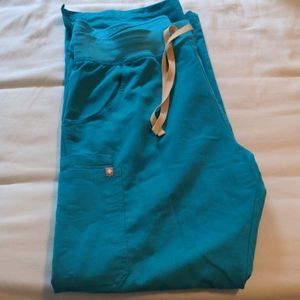 Teal Large Figs Pants